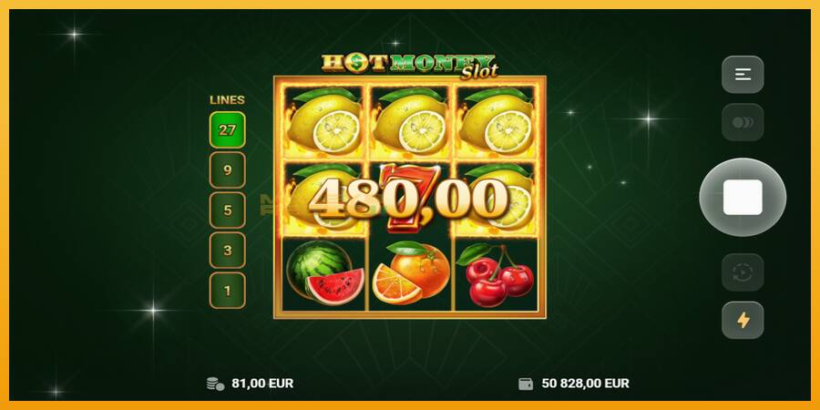 Hot Money Slot automat za igre na sreću, slika 5