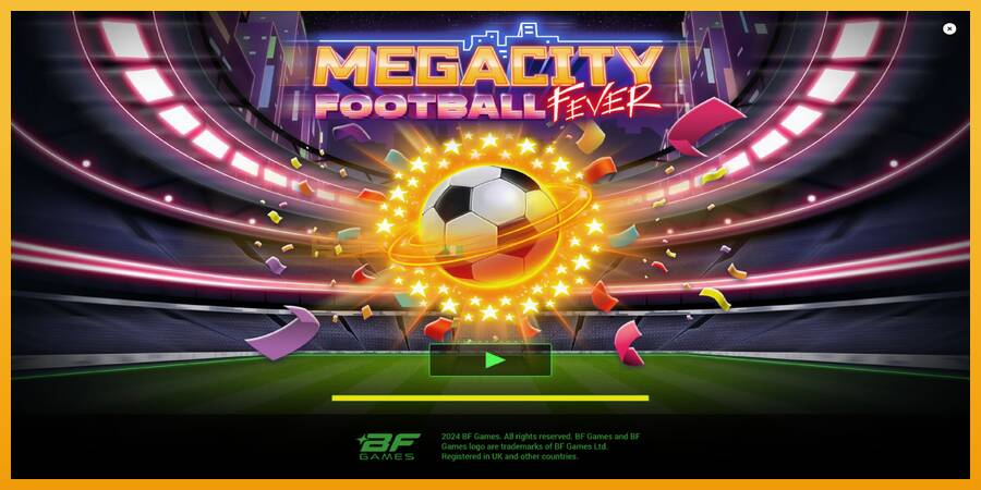 Megacity Football Fever automat za igre na sreću, slika 1