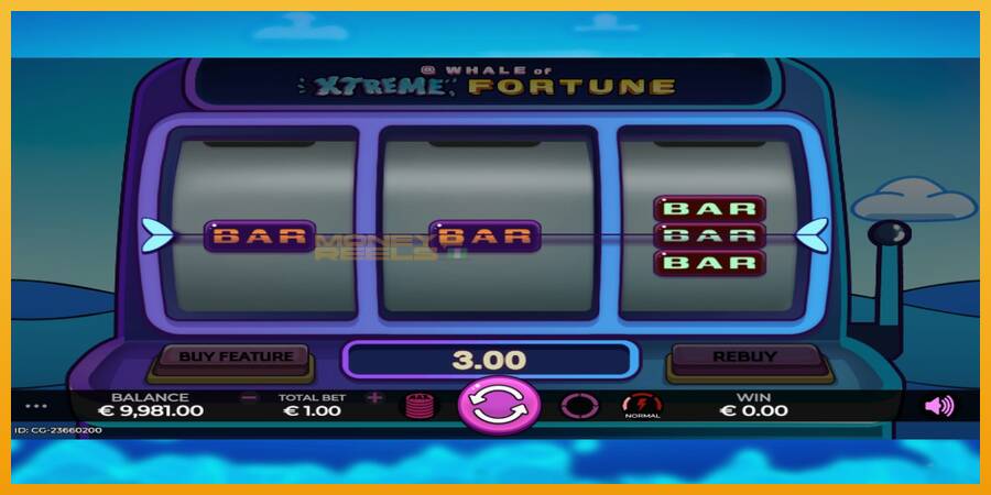 Whale of Xtreme Fortune automat za igre na sreću, slika 3