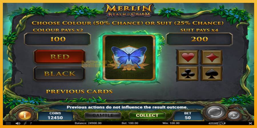 Merlin Realm of Charm automat za igre na sreću, slika 4