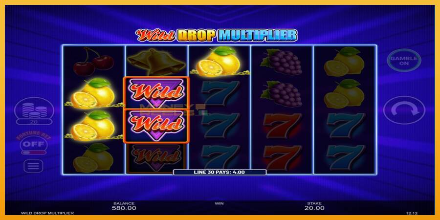 Wild Drop Multiplier automat za igre na sreću, slika 3