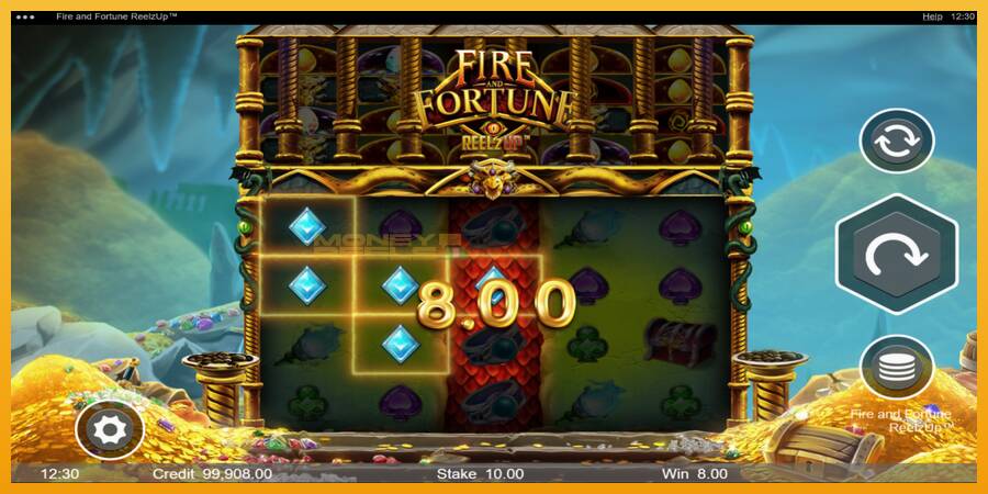 Fire and Fortune ReelzUp automat za igre na sreću, slika 3