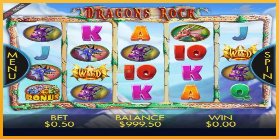 Dragons Rock automat za igre na sreću, slika 2