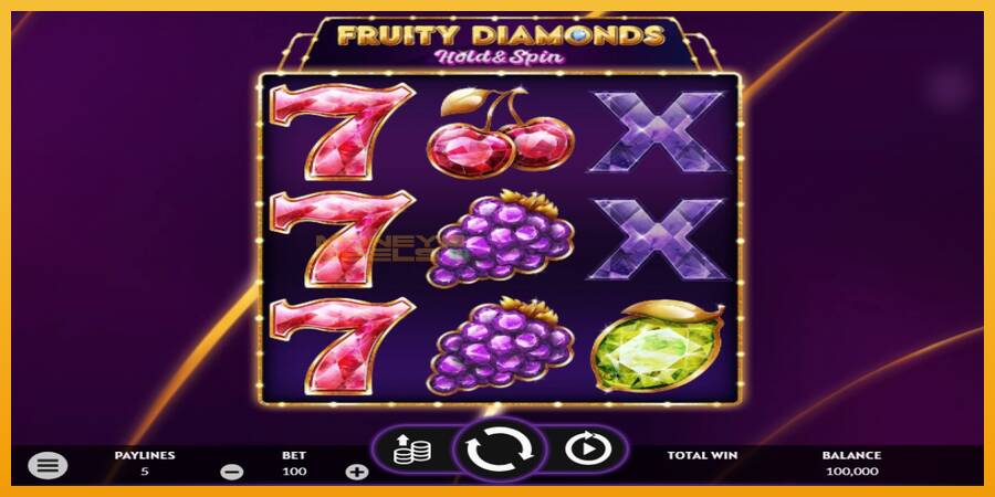 Fruity Diamonds automat za igre na sreću, slika 1