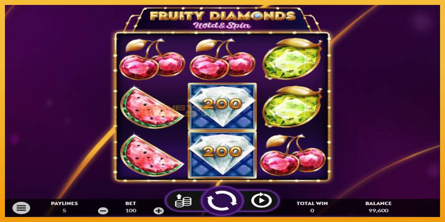 Fruity Diamonds automat za igre na sreću, slika 3