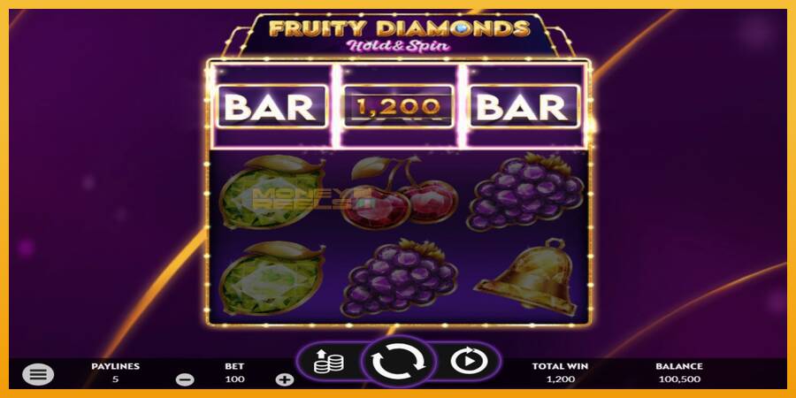 Fruity Diamonds automat za igre na sreću, slika 4