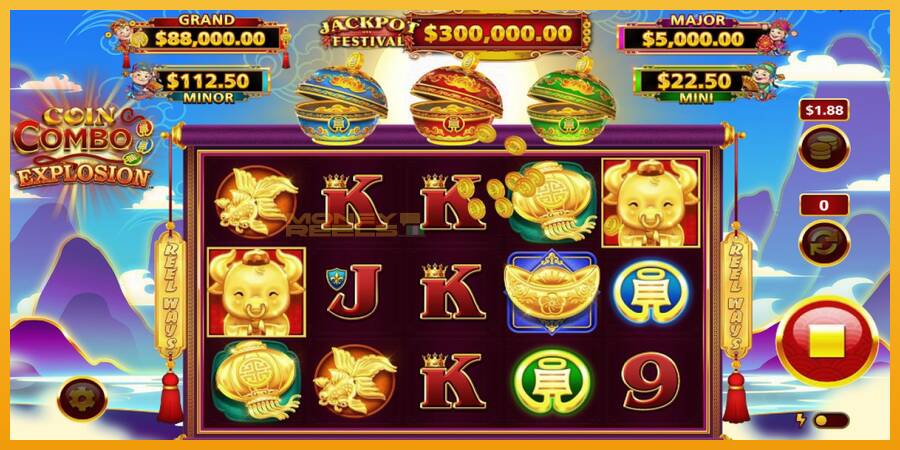 Coin Combo Explosion Jackpot Festival automat za igre na sreću, slika 3