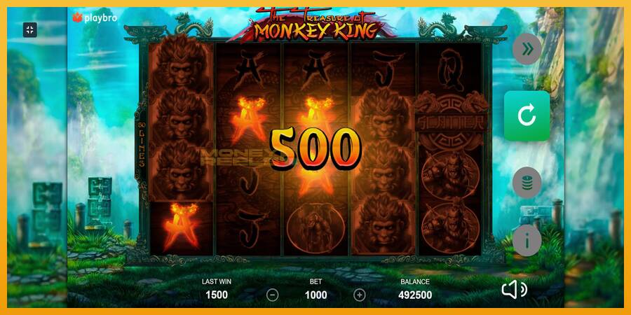 The Monkey King automat za igre na sreću, slika 3