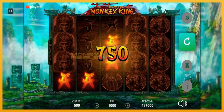 The Monkey King automat za igre na sreću, slika 4