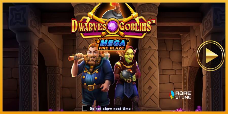 Mega Fire Blaze: Dwarves & Goblins automat za igre na sreću, slika 1