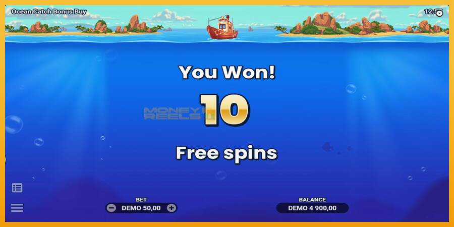 Ocean Catch Bonus Buy automat za igre na sreću, slika 3