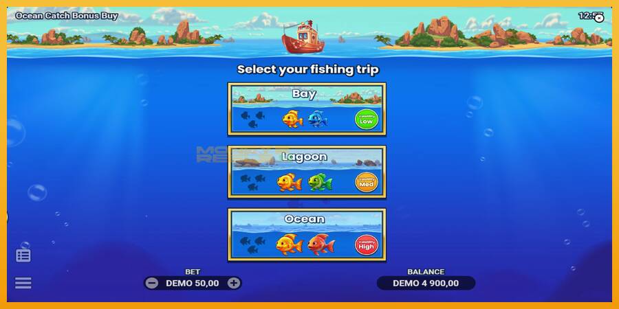 Ocean Catch Bonus Buy automat za igre na sreću, slika 4