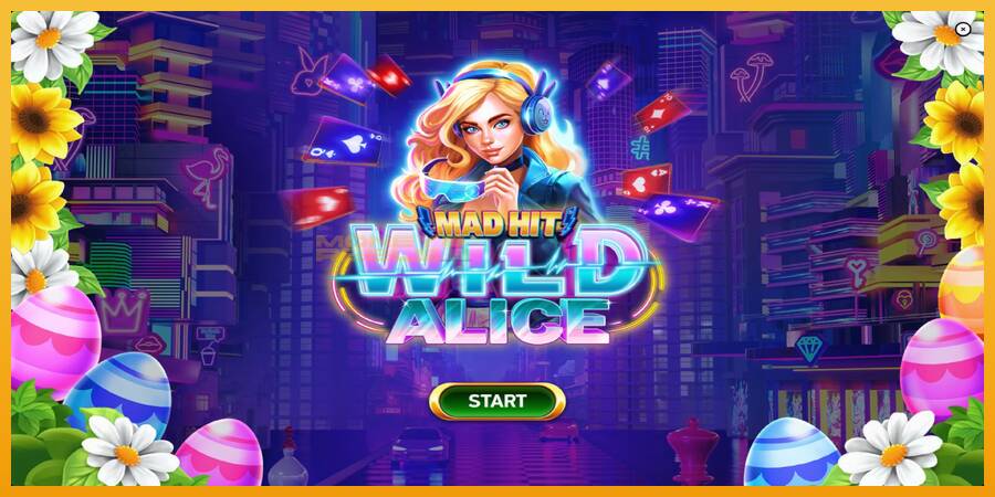 Mad Hit Wild Alice Easter automat za igre na sreću, slika 1