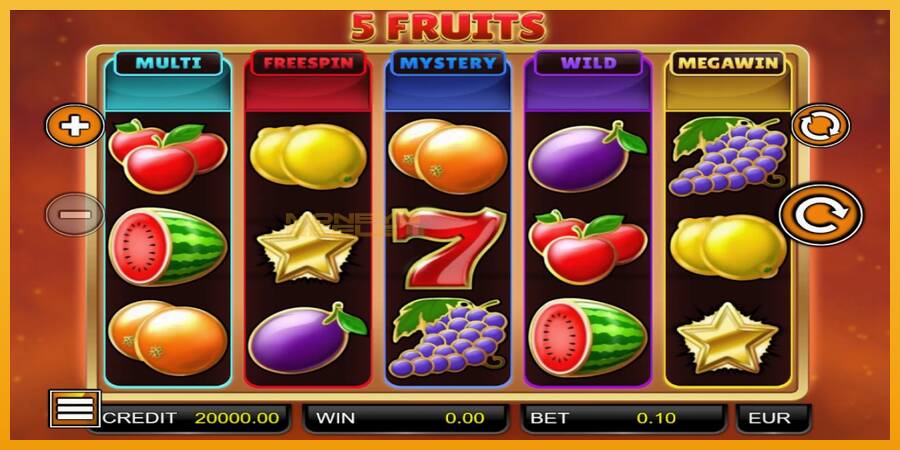 5 Fruits automat za igre na sreću, slika 1