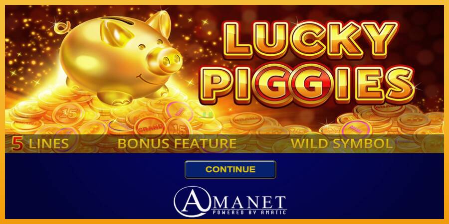 Lucky Piggies automat za igre na sreću, slika 1