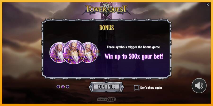 Tower Quest automat za igre na sreću, slika 1