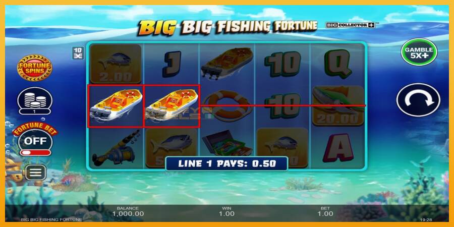 Big Big Fishing Fortune automat za igre na sreću, slika 3