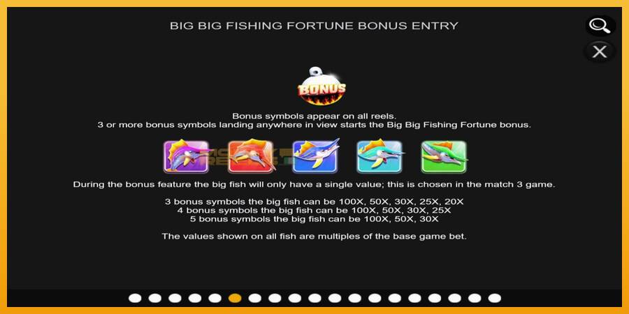 Big Big Fishing Fortune automat za igre na sreću, slika 6