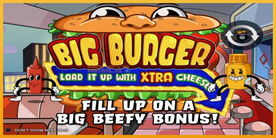 Big Burger Load it up with Xtra Cheese automat za igre na sreću, slika 1