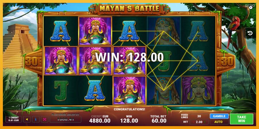 Mayans Battle automat za igre na sreću, slika 2