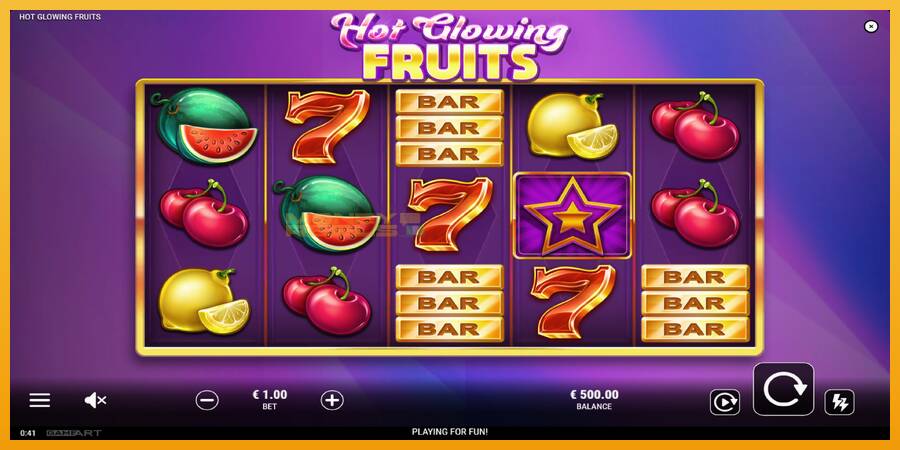 Hot Glowing Fruits automat za igre na sreću, slika 2