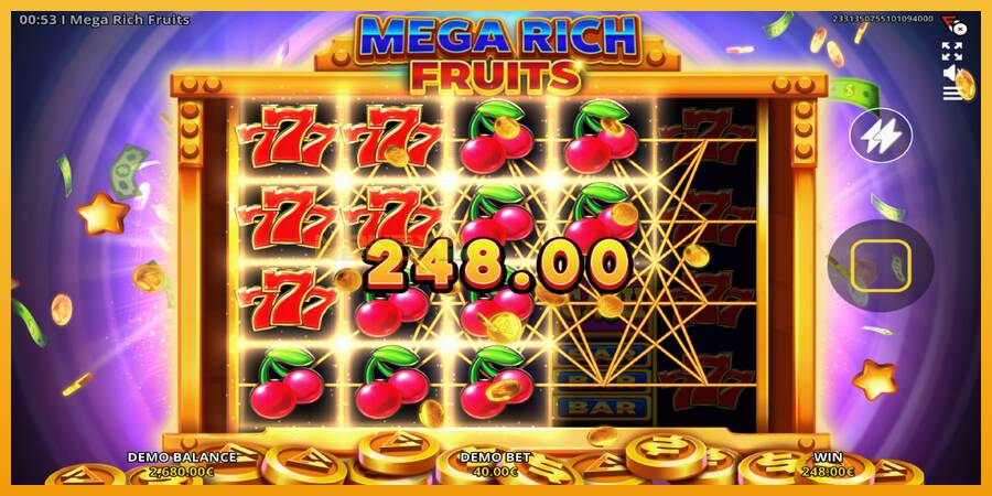 Mega Rich Fruits automat za igre na sreću, slika 3