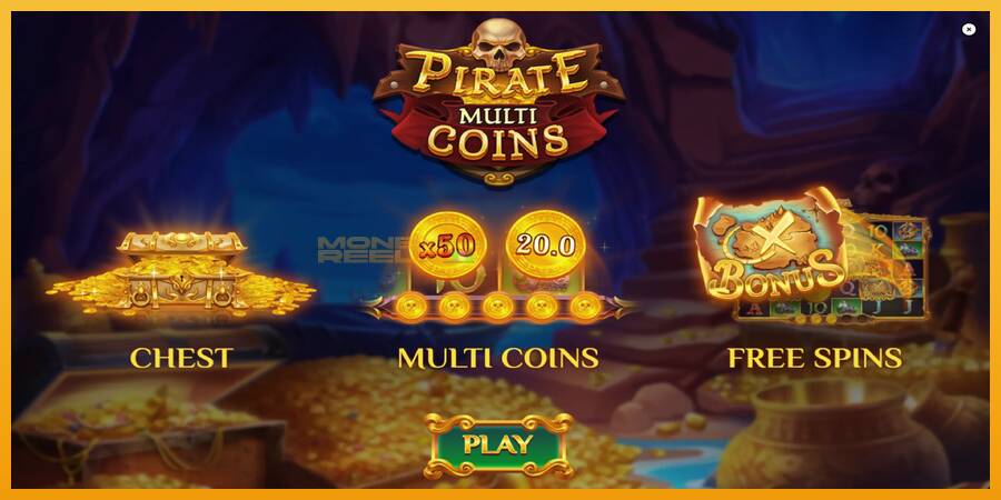 Pirate Multi Coins automat za igre na sreću, slika 1