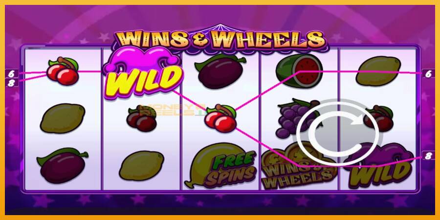 Wins & Wheels automat za igre na sreću, slika 2