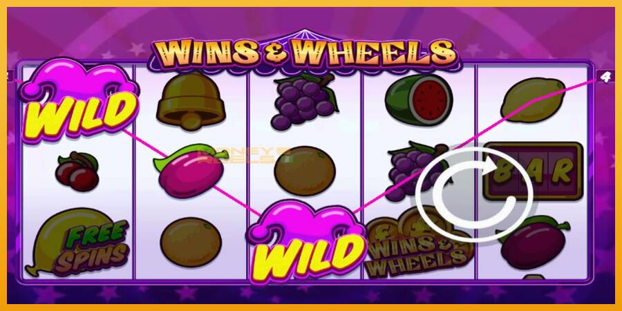 Wins & Wheels automat za igre na sreću, slika 3