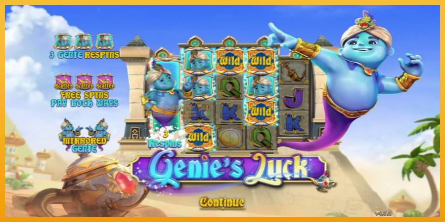 Genie’s Luck automat za igre na sreću, slika 1