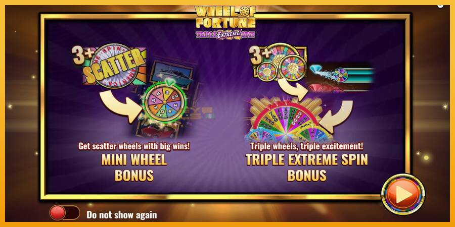 Wheel of Fortune Triple Extreme Spin BetMGM automat za igre na sreću, slika 1