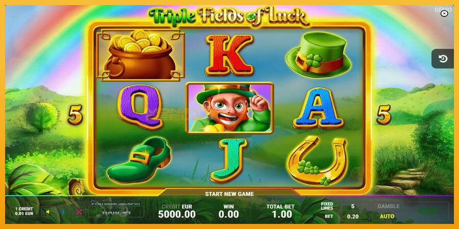 Triple Fields of Luck automat za igre na sreću, slika 1