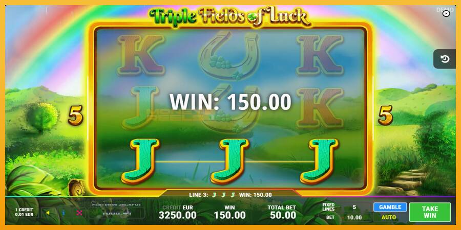 Triple Fields of Luck automat za igre na sreću, slika 4