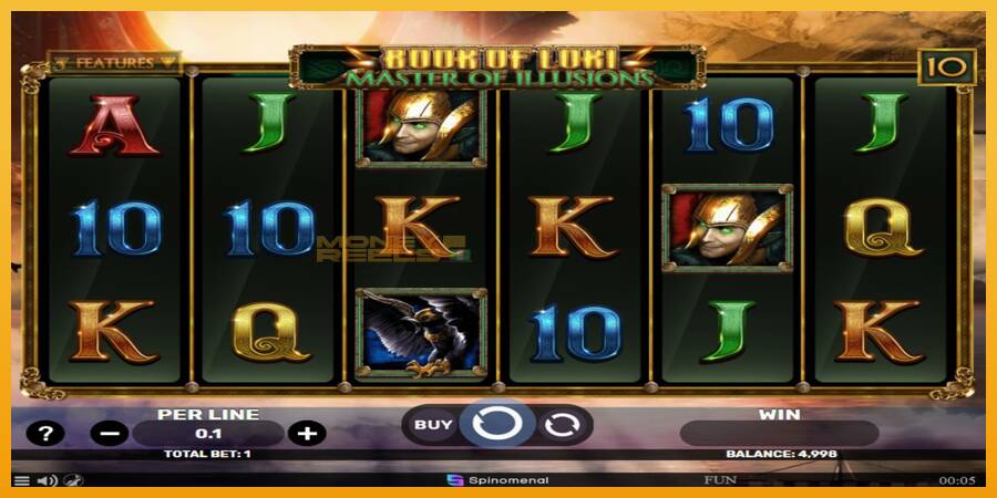 Book Of Loki - Master Of Illusions automat za igre na sreću, slika 2