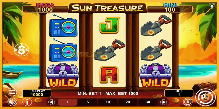 Sun Treasure Hold & Win automat za igre na sreću, slika 2