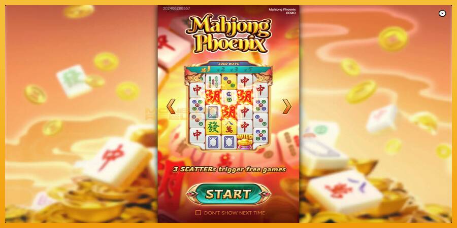 Mahjong Phoenix automat za igre na sreću, slika 1