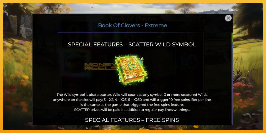 Book of Clovers - Extreme automat za igre na sreću, slika 5