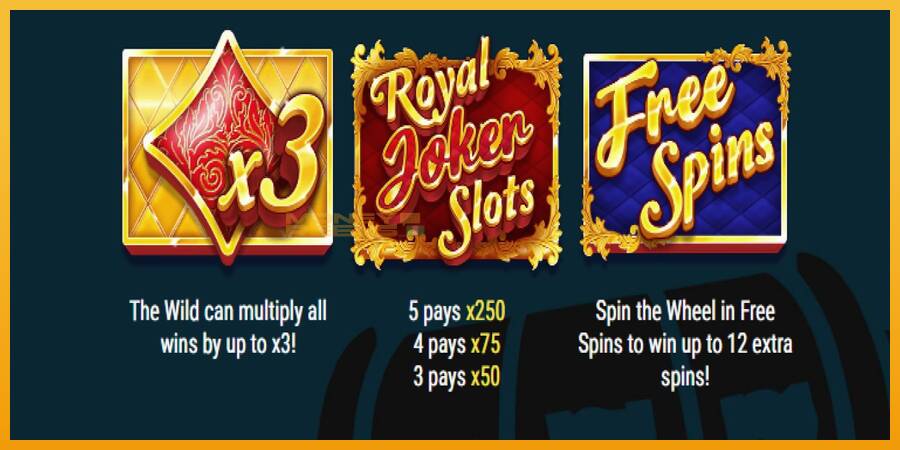 Royal Joker Slots automat za igre na sreću, slika 5