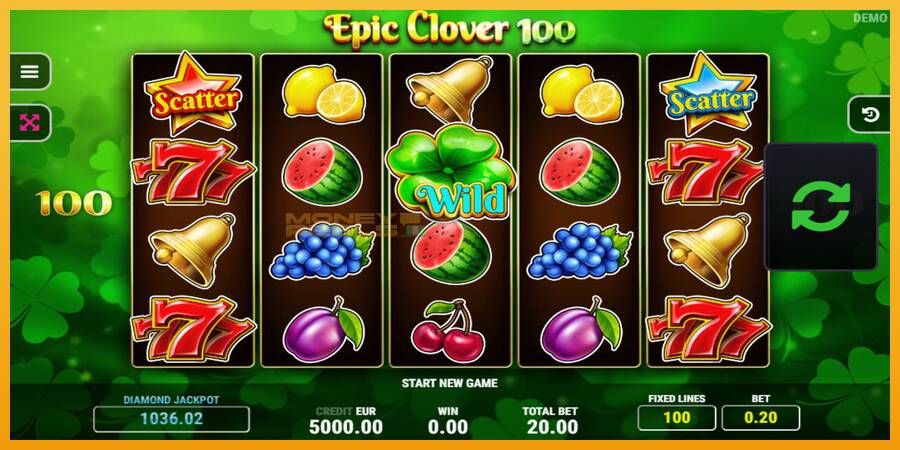 Epic Clover 100 automat za igre na sreću, slika 1