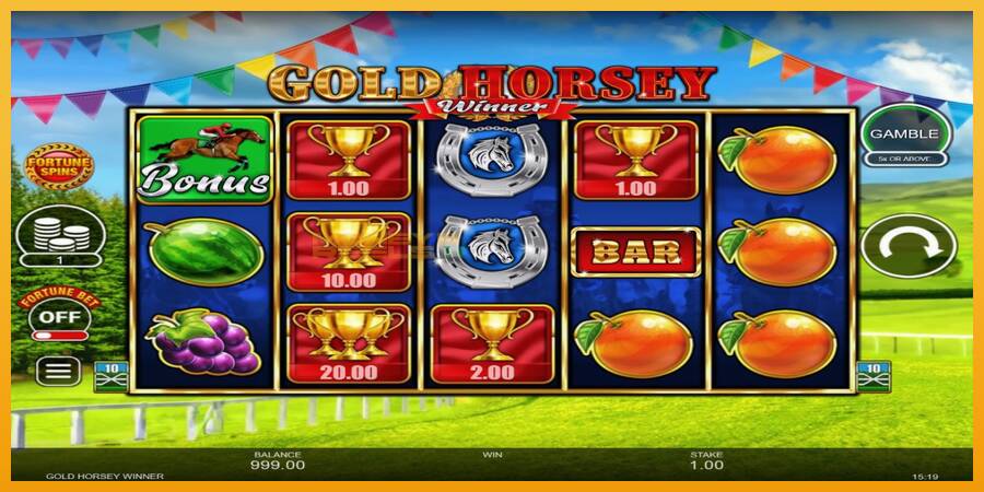 Gold Horsey Winner automat za igre na sreću, slika 2