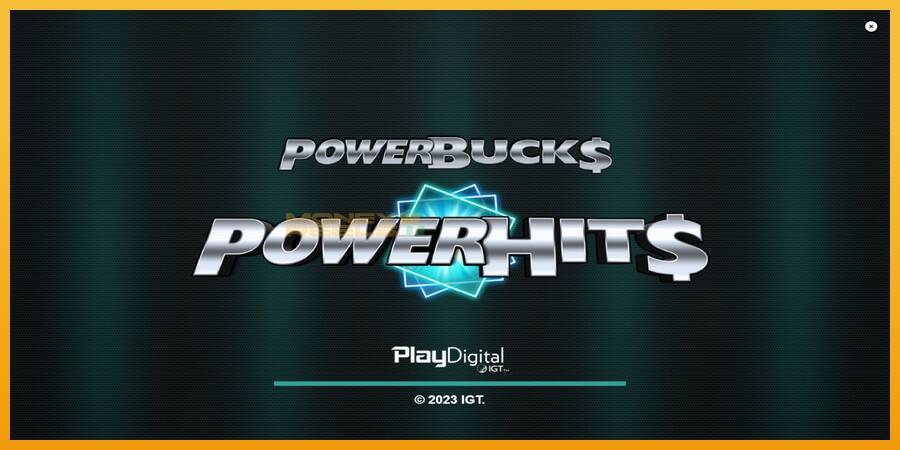 PowerBucks PowerHits automat za igre na sreću, slika 1