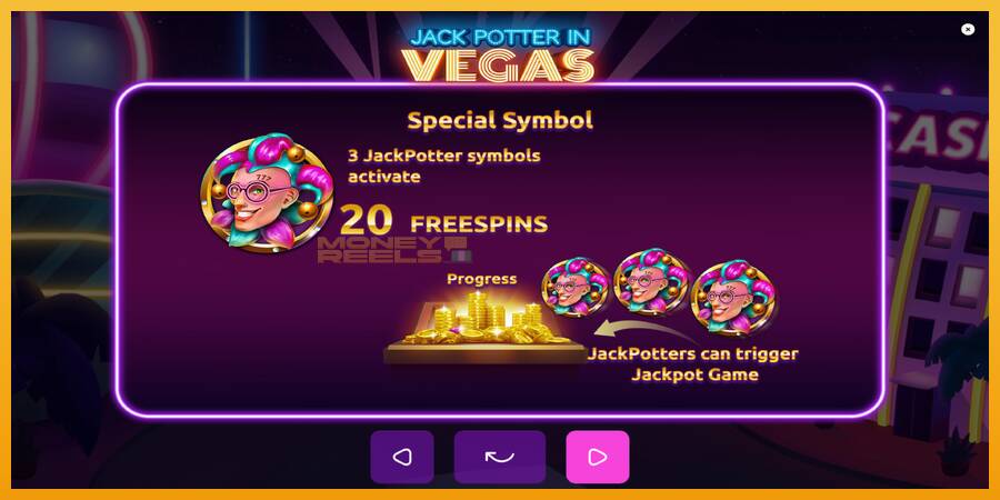 Jack Potter in Vegas automat za igre na sreću, slika 5