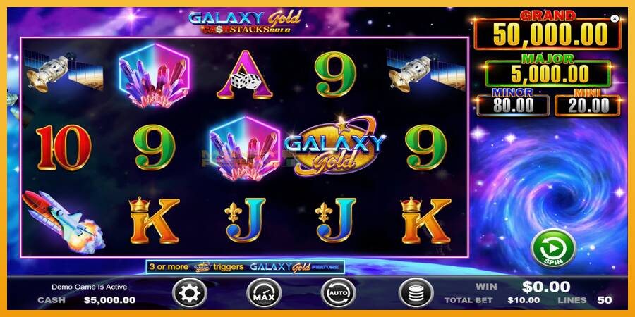 Galaxy Gold CashStacks Gold automat za igre na sreću, slika 2