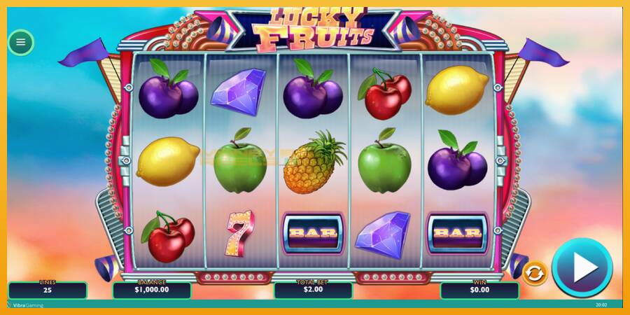 Lucky Fruits automat za igre na sreću, slika 2