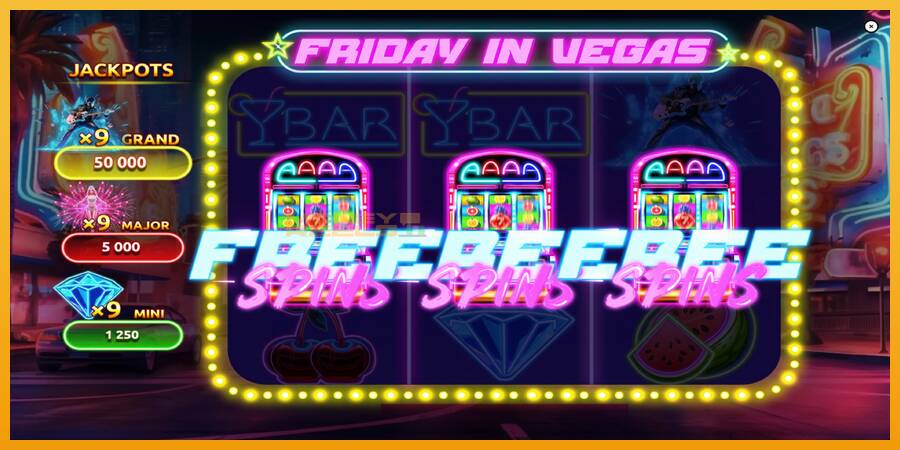 Friday in Vegas automat za igre na sreću, slika 3