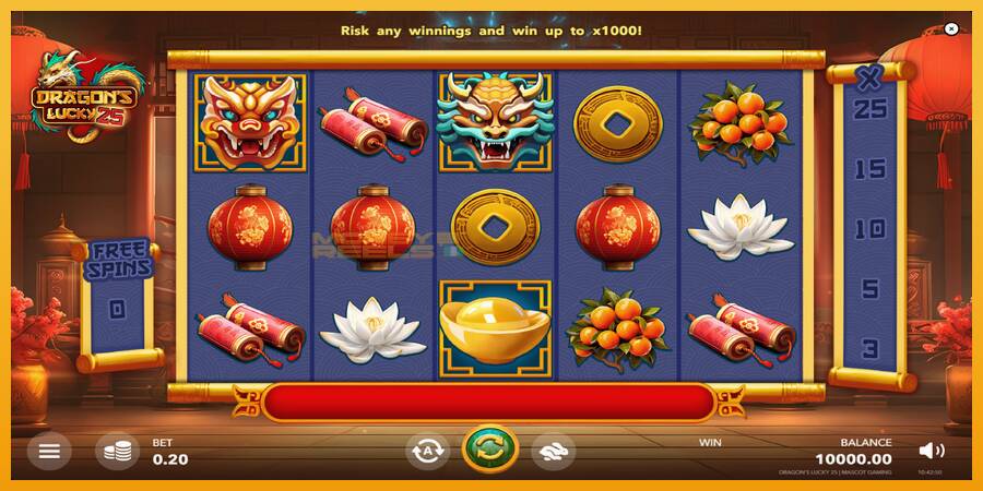 Dragons Lucky 25 automat za igre na sreću, slika 2