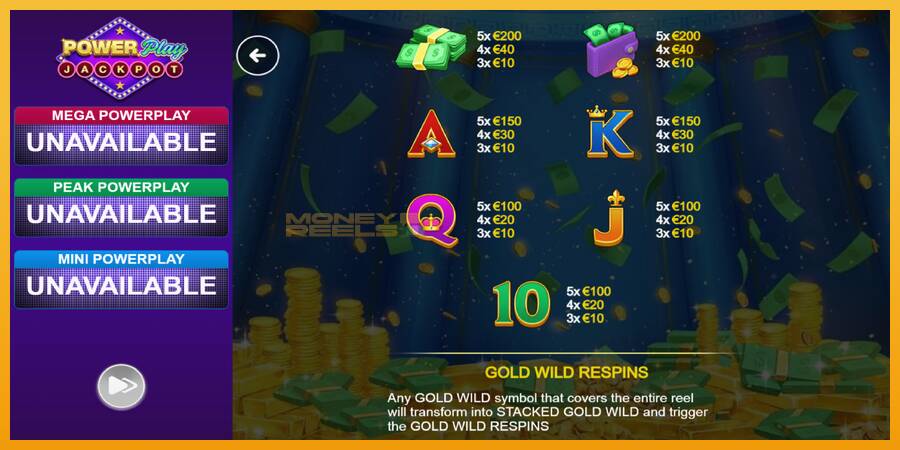 Piggies and the Bank PowerPlay Jackpot automat za igre na sreću, slika 6