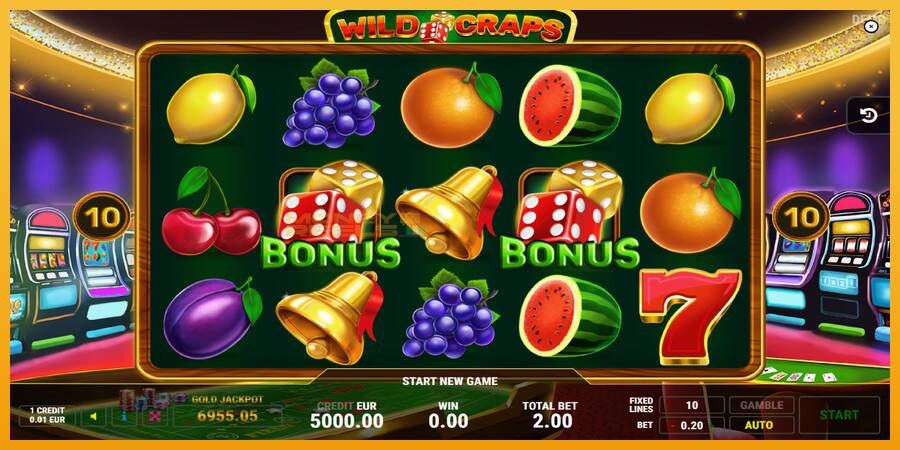 Wild Craps automat za igre na sreću, slika 1