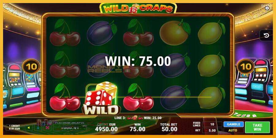 Wild Craps automat za igre na sreću, slika 2