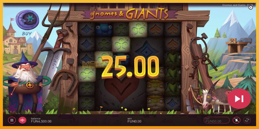 Gnomes & Giants automat za igre na sreću, slika 3